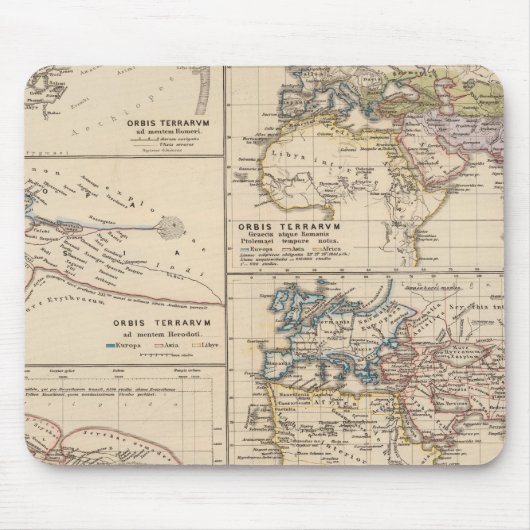 Orbis terrarum mousepad (Vorne)
