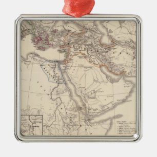 Orbis terrarum regni Assyrii tempore Ornament Aus Metall