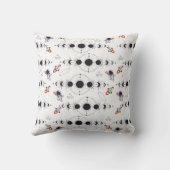 Orbit Buddies: Astronaut, Rakete und Phasen der M Kissen (Rückseite)