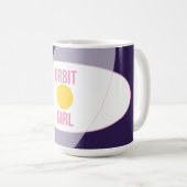 Orbit Girl — 90s Maximalist Mug | Retro Bedrm  Kaffeetasse (VorderseiteRechts)