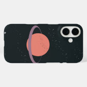 Orbit One - Minimaler Ringed Planet Case-Mate iPhone Hülle (Rückseite (Horizontal))