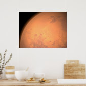 Orbit Oove Valles Marineris Poster (Küche)