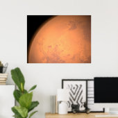 Orbit Oove Valles Marineris Poster (Heimbüro)