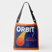 Orbit Orange Fruchtkartentafel der 20er Jahre gedr Tragetaschen Mit Langen Trägern (Vorderseite)
