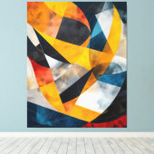 Orbital Confluence Leinwanddruck (Insitu (Holzboden))