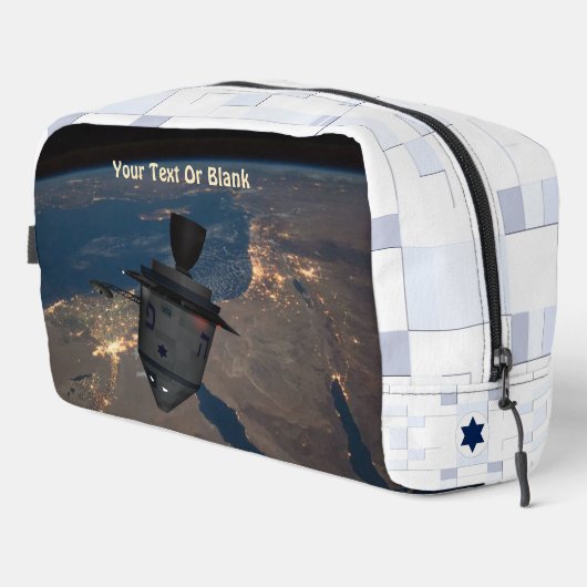 Orbital Dreidel Waschbeutel (Rechte Ecke)