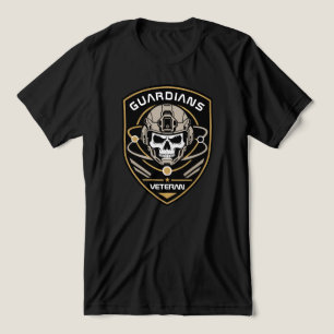 Orbital Guardian Veteran Stolz Abzeichen Tri-Blend Shirt