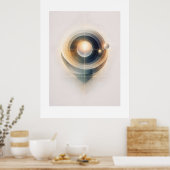 Orbitalachse Poster (Küche)