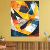 Orbitale Konvergenz Leinwanddruck (Insitu (Wohnzimmer))