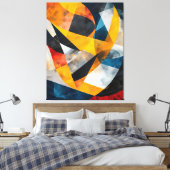 Orbitale Konvergenz Leinwanddruck (Insitu (Schlafzimmer))