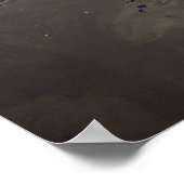 Orbitaler Dreidel Poster (Ecke)