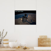 Orbitaler Dreidel Poster (Küche)