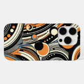 Orbitaler Rhythmus Case-Mate iPhone Hülle (Rückseite (Horizontal))