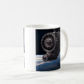Orbitaler Turbocore-Monument Kaffeetasse (VorderseiteRechts)