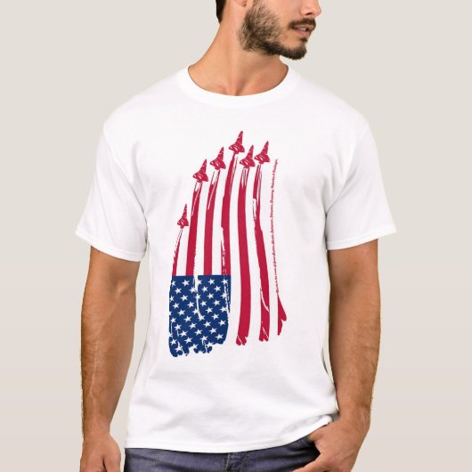 Orbiterflagge T-Shirt (Vorderseite)