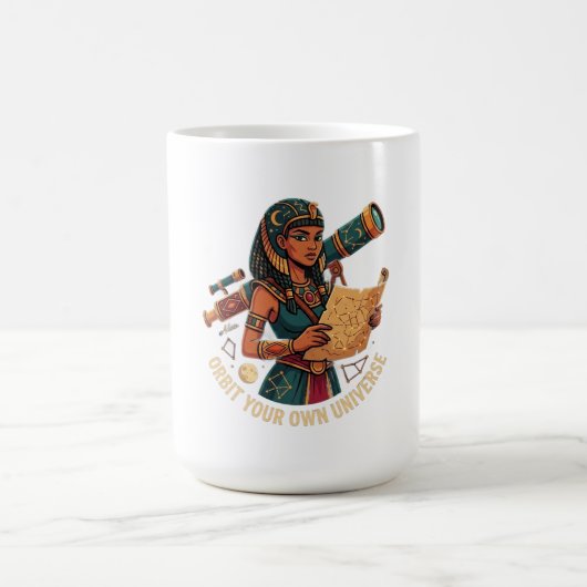 Orbitiere Dein Eigenes Universum Shirt Kaffeetasse (Mittel)