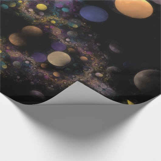 Orbitisierung Geschenkpapier (Ecke)