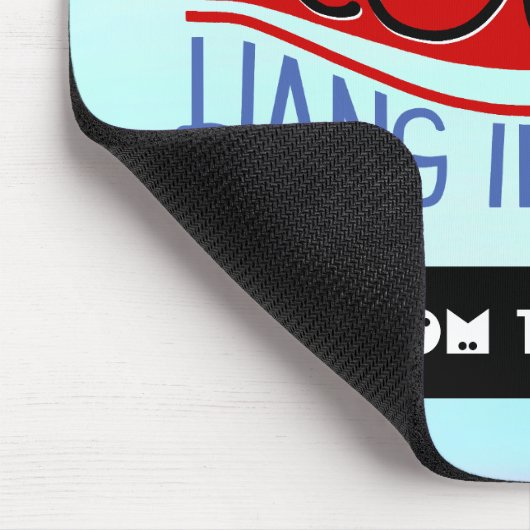 Orbitrap "Mass Spec Rocks", benutzerdefinierter Te Mousepad (Ecke)