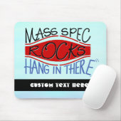 Orbitrap "Mass Spec Rocks", benutzerdefinierter Te Mousepad (Mit Mouse)