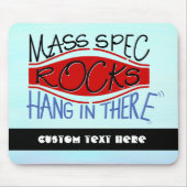 Orbitrap "Mass Spec Rocks", benutzerdefinierter Te Mousepad (Vorne)