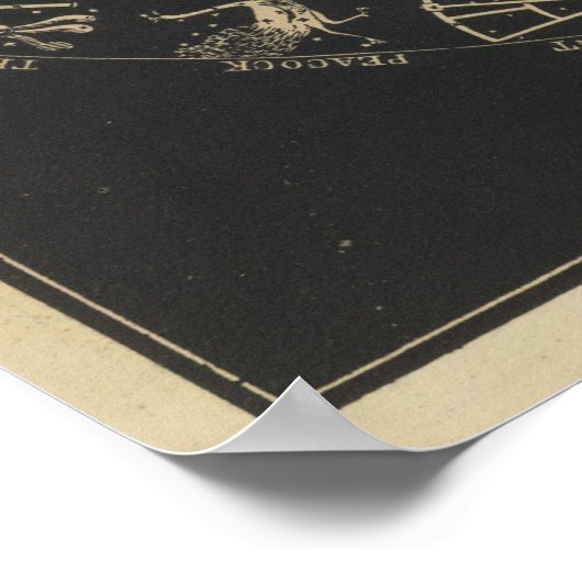 Orbits der Planeten Poster (Ecke)