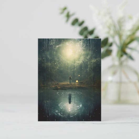 Orbs of Light Postkarte (Stehend Vorderseite)