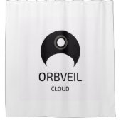 Orbveil Cloud Duschvorhang (Vorderseite)