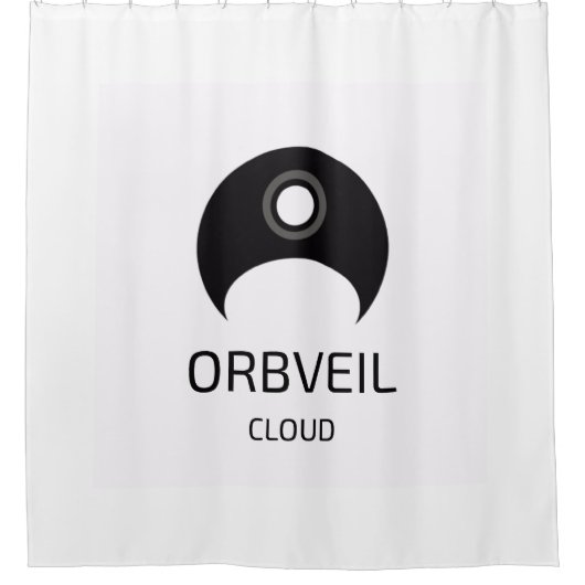 Orbveil Cloud Duschvorhang (Vorderseite)