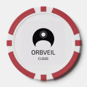 Orbveil Cloud Poker Cards Pokerchips (Vorderseite)