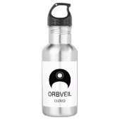 Orbveil Cloud Wasserflasche (Vorderseite)