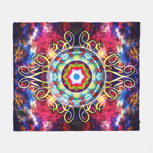 Orbz Kaleid Fleecedecke (Vorderseite (Horizontal))