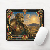 Orc, Art Deco Mythisch Mousepad (Mit Mouse)