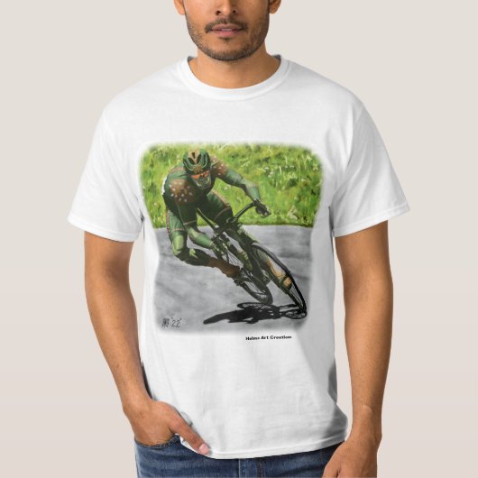 Orc Cyclist Bike Racing Fantasy Shirt (Vorderseite)