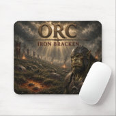Orc Eisenfarn Dark Realism Mousepad (Mit Mouse)