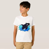 Orc, Fisch, Pinguin-Feind T-Shirt (Vorne ganz)