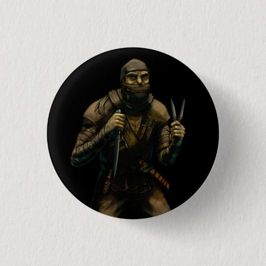 Orc Meuchelmörder Button (Vorderseite)