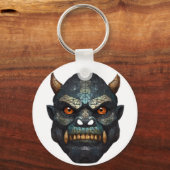 Orc Portrait Schlüsselanhänger (Rückseite)