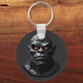 Orc Portrait Schlüsselanhänger (Vorderseite)