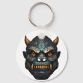 Orc Portrait Schlüsselanhänger (Rückseite)