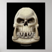 Orc Skull Poster (Vorne)