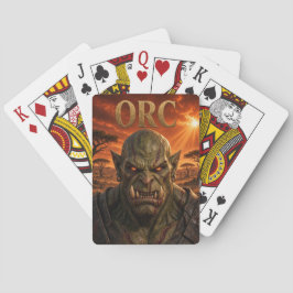 Orc Spielkarten, Poker Karten Spielkarten