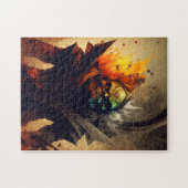 Orc Warlord Fantasy Puzzle | D&D Geschenk (Horizontal)