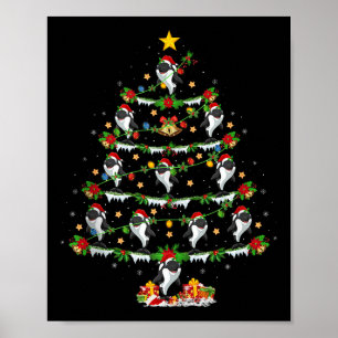 Orc Weihnachtsbaumlichter Lustiges Meer Tier Orca Poster