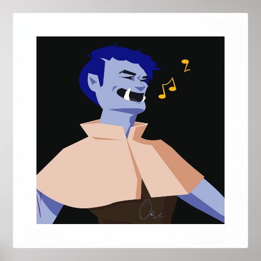 Orc-Zeichen Foliendrucke (Vorderseite)