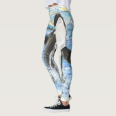 Orca - Antike Karte Leggings (Links)