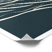 Orca - Archivwoodblock Print Poster (Ecke)