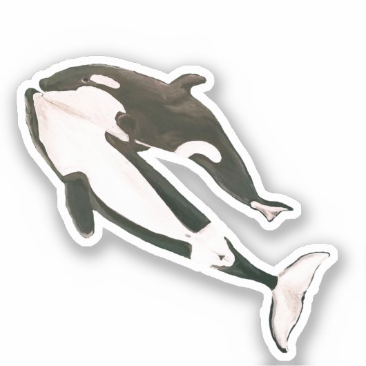 Orca Aufkleber (Vorderseite)