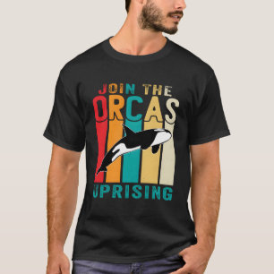 Orca-Aufstachelung in den Orca-Aufstand 2023 Wale T-Shirt