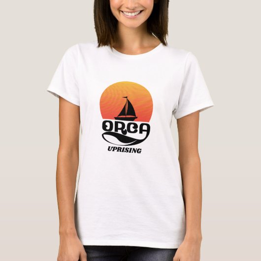 Orca Aufstand - Sie kämpfen zurück! T-Shirt (Vorderseite)