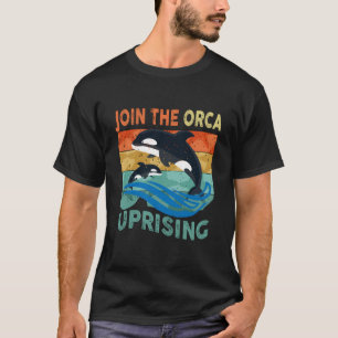 Orca-Aufstand Tritt dem Orca-Aufstand 2023 bei Wal T-Shirt